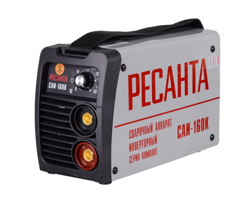 Сварочный аппарат инверторный Ресанта САИ 160К (компакт)